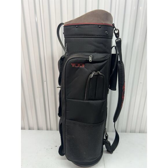 TUMI RARE GEN 4 Ballistic Nylon Golf Bag Black Deluxe 22186D4 VERY GOOD - Picture 6 of 10